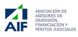 Asociación de Asesores de Inversión, Financiación y Peritos Judiciales